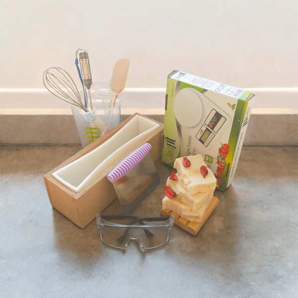 Silikonlu Ahşap Kalıp Gümüş Set